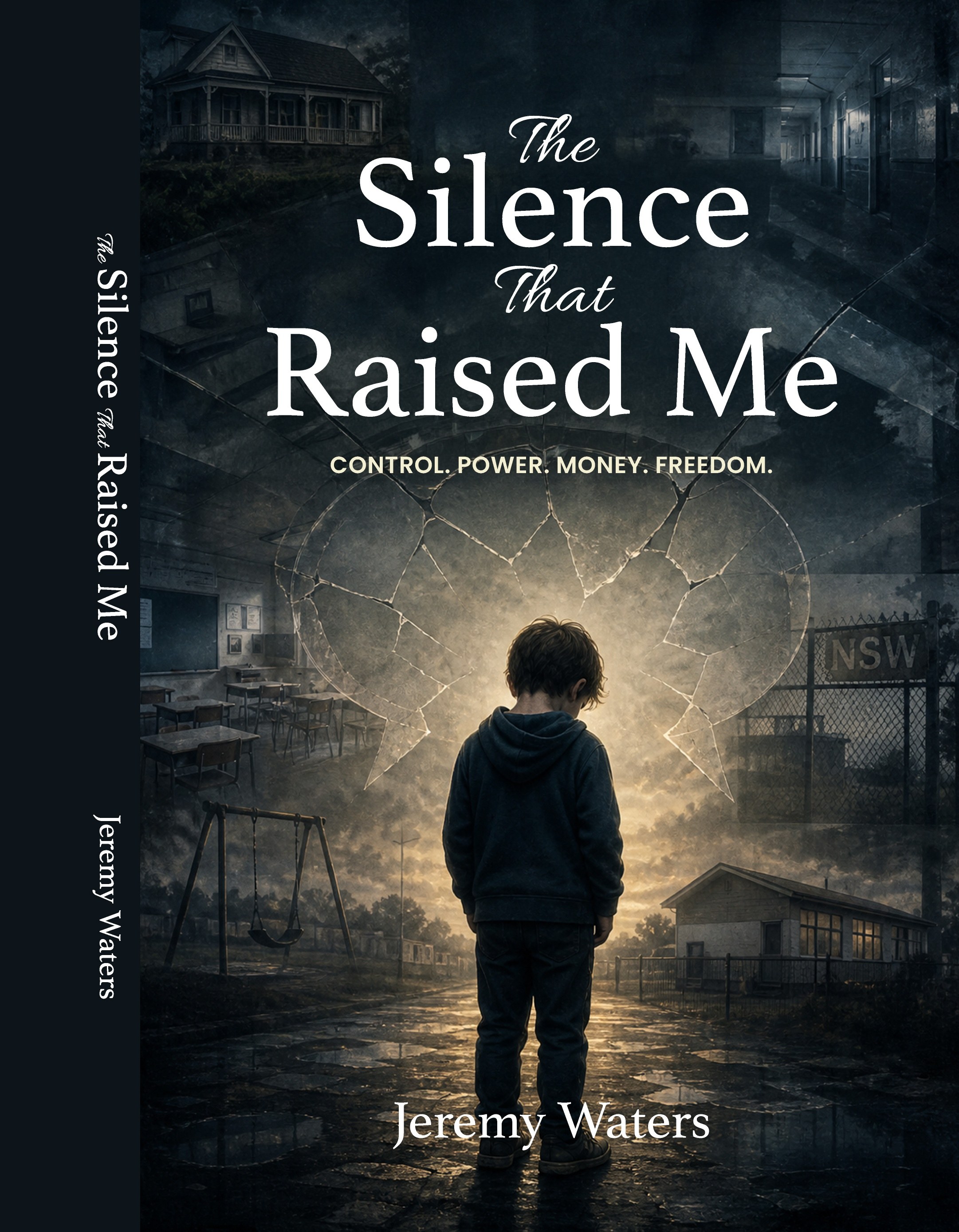The Silence That Raised Me &mdash; book cover by Jeremy Waters
